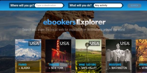 Ebookers updates Explorer app, draws in more social elements