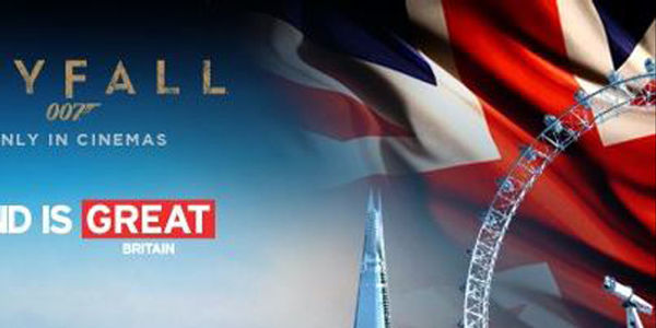 VisitBritain wants you to share its Bond-themed contest as much as Adele's Skyfall video