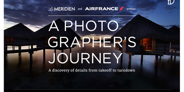 A Photographer's Journey ties travel images to a real-world exhibition, curated on Facebook
