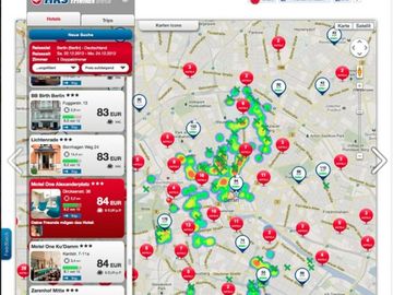 HRS adds Facebook application with heatmap to plot friends' check-ins