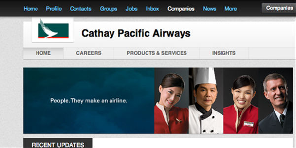 How Cathay Pacific nudged executives on LinkedIn to recommend its products