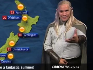 New Zealand airs Middle-earth weather forecast [VIDEO]