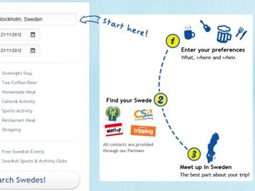 After letting locals run the Twitter account, VisitSweden now wants visitors to meet them