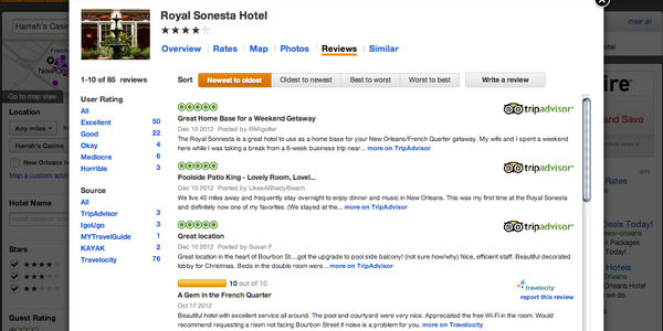 Tight grip: TripAdvisor maintains hold on reviews, doubling offsite views each month