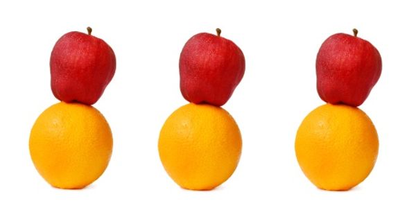 Pitching apples against oranges in travel innovation produces the wrong type of fruit salad