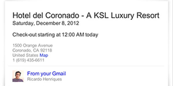 Google tests hotel reservation tracking in its search results, using your booking e-mails