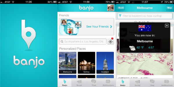 No more missed connections: Banjo aggregates and sorts location-based information