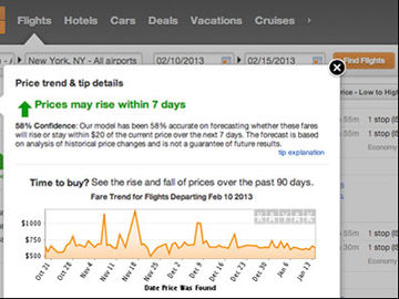  alt="Kayak adds price forecasts to US and UK fare search, saying it's better than Bing Travel"  title="Kayak adds price forecasts to US and UK fare search, saying it's better than Bing Travel" 