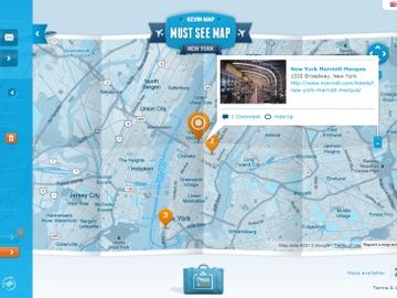 KLM is at it again - combines the social graph, things-to-do and maps
