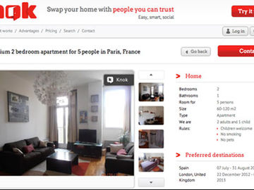 Fast-growing Knok thinks it can disrupt the home exchange market