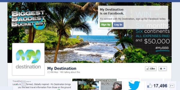 $50k bounty in latest round the world travel blogging competition