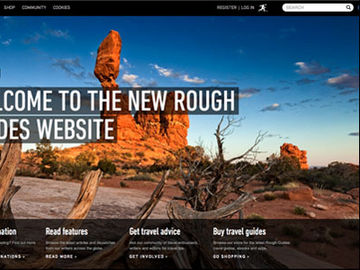 Rough Guides overhauls its website, bringing a fresh look to its guidebook content