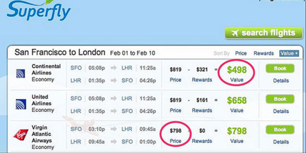 Superfly’s guerilla marketing on Facebook is luring travelers to its flight search