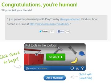 It's a Captcha, but not as we know it