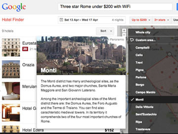 Google updates Hotel Finder with date, neighborhood, brand, and travel time search