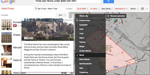 Google updates Hotel Finder with date, neighborhood, brand, and travel time search