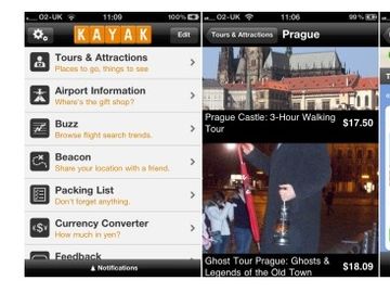 Kayak ends tours and activities on mobile via GetYourGuide, cites low popularity with users