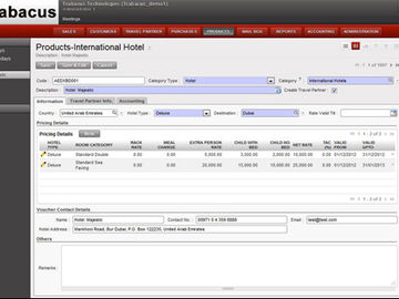 Trabacus now rents ERP software to tour companies and travel agencies in Europe and India