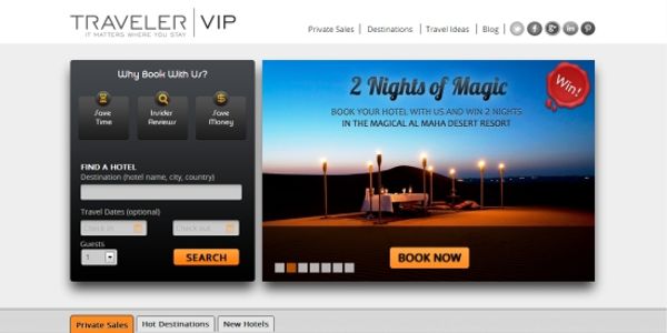 TravelerVIP raises $1 million, wants to corner the Middle East market for luxury flash sales