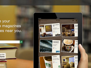 Technofied brilliance: Geo-fenced magazine rack stakes out the hospitality industry