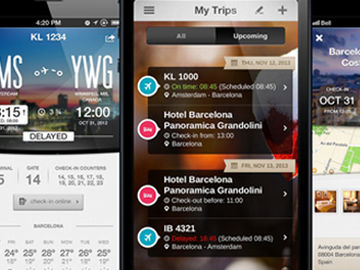 The m-Power mobile travel app for Amadeus debuts a full redesign