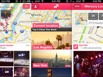 In a major update, the Now iPhone app turns live public photo streams into a travel discovery tool