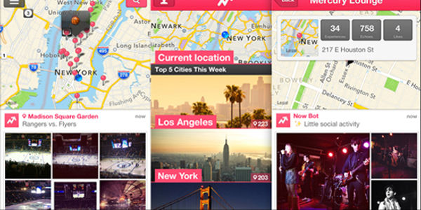 In a major update, the Now iPhone app turns live public photo streams into a travel discovery tool