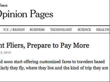 The New York Times slams the airlines' proposed NDC, and IATA responds