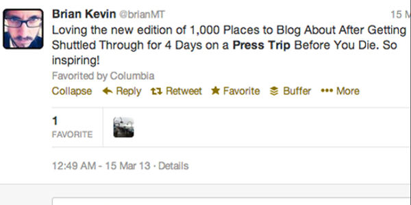 Do clarified US rules mean travel bloggers must disclose freebies in relevant tweets?