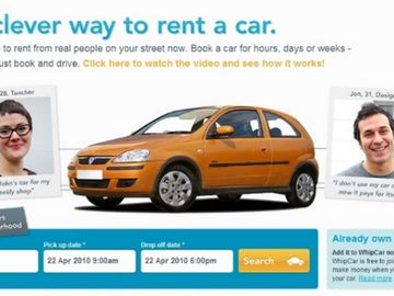 Not all is rosy in the world of new breed car rental services: RIP WhipCar