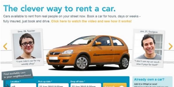 Not all is rosy in the world of new breed car rental services: RIP WhipCar