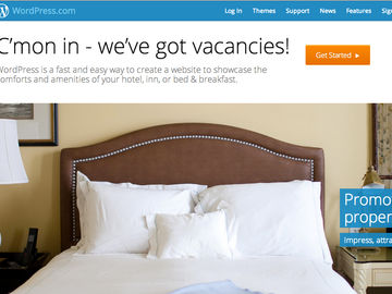 Wordpress is nipping at your vertical: Restaurants, weddings, and now hotels