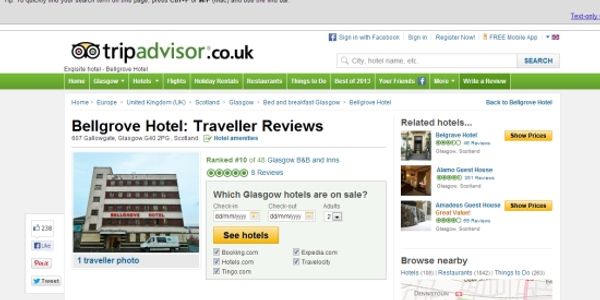 Homeless hostel ranked in city top ten on TripAdvisor as pranksters game the system