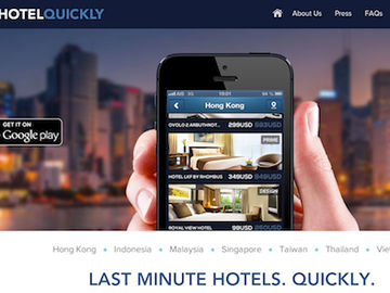 HotelQuickly heats up the last minute hotel booking model in Asia