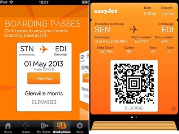 EasyJet mobile boarding pass trial includes Passbook integration