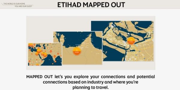 Etihad teams with LinkedIn for online mapping tool