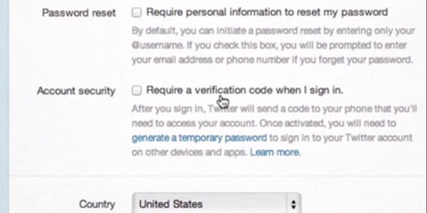 Twitter launches login identification in the US