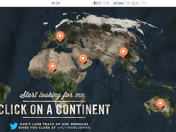 Air France-KLM sends Mr Miles around the world in latest marketing effort