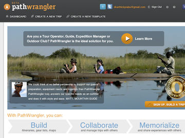 PathWrangler aims to ease the trip building and experience sharing process