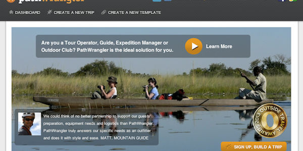 PathWrangler aims to ease the trip building and experience sharing process