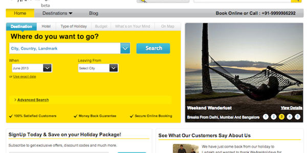 Package trip startup WeAreHolidays gets real capital injection to push artificial intelligence