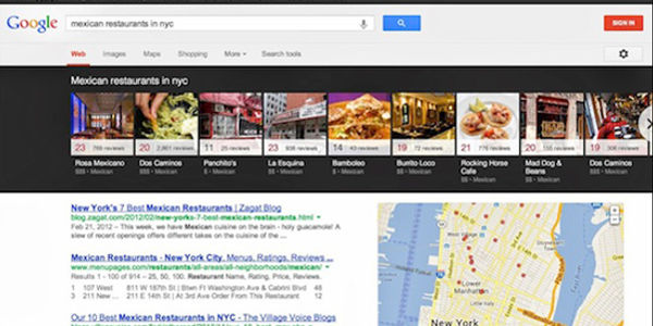 Google pushes review-influenced recommendations above local organic search results in US
