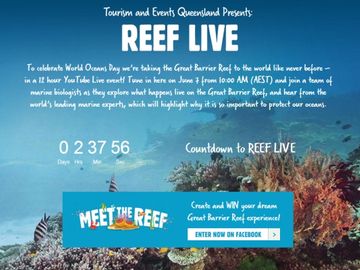 Visit Queensland takes to the bottom of the ocean for latest campaign