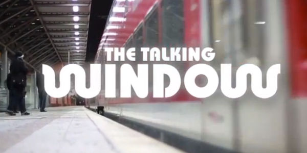 Yep, it's in your head: Train window adverts bring silent audio ads to commuters