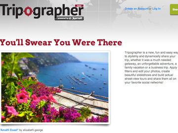 Marriott adds additional touchpoint with stylized trip sharing tool Tripographer