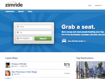 Car sharing service Zimride sold to Enterprise
