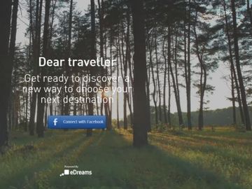 No, not another content service - eDreams looks to inspire via Facebook app