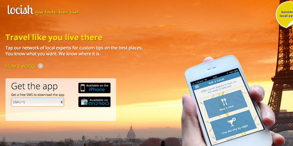 Locish taps locals to deliver insider tips directly to a traveler's mobile phone
