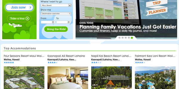 MiniTime takes the sting out of family travel with age-appropriate recommendations, tips and bookings