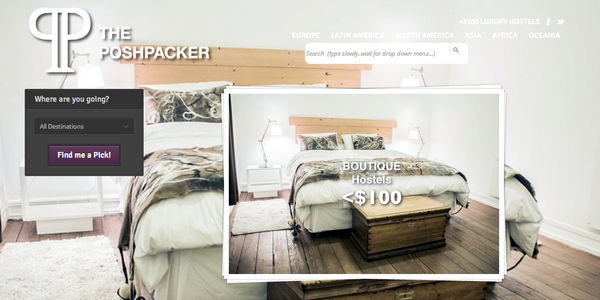 Startup pitch: Poshpacker defines a niche with affordable, design-minded accommodations